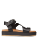 JONAK PAS CHER ISAURE CUIR - Sandales compensées en cuir | Noir