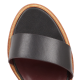 AVRIL GAU EN REMISE POUPYN OSLO - Sandales à talon en cuir | Noir