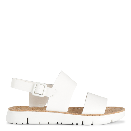 CAMPER EN REMISE Oruga Sandal - Sandales plates en cuir | Blanc