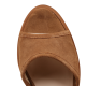 SCHMOOVE EN REMISE FLARE - Sandales à talon en cuir velours | Marron