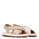 CLARKS EN REMISE JEMSA CROSS - Sandales plates en cuir | Doré