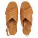 CAMPER PAS CHER Misia - Sandales à plateforme en cuir | Marron