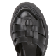 JONAK PAS CHER PEPS - Sandales compensées en cuir | Noir