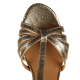 RIVECOUR EN REMISE SANDALES N°22 - Sandales à talon en cuir métallisé | Doré