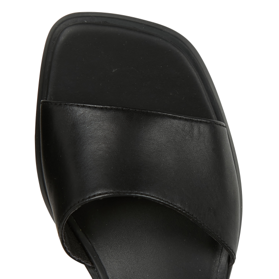 CAMPER EN REMISE Meda Sandal - Sandales à talon en cuir | Noir